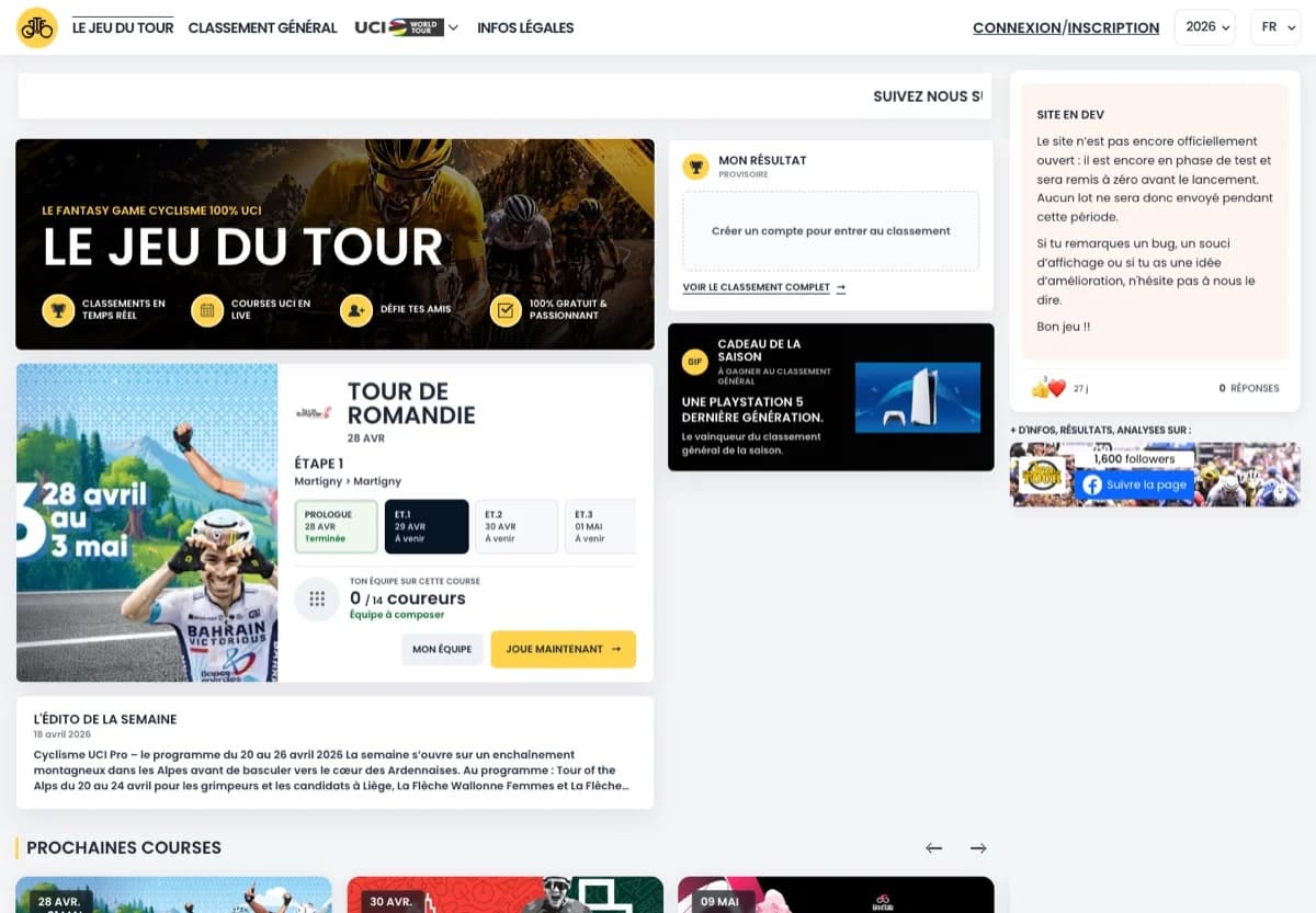 Le Jeu du Tour
