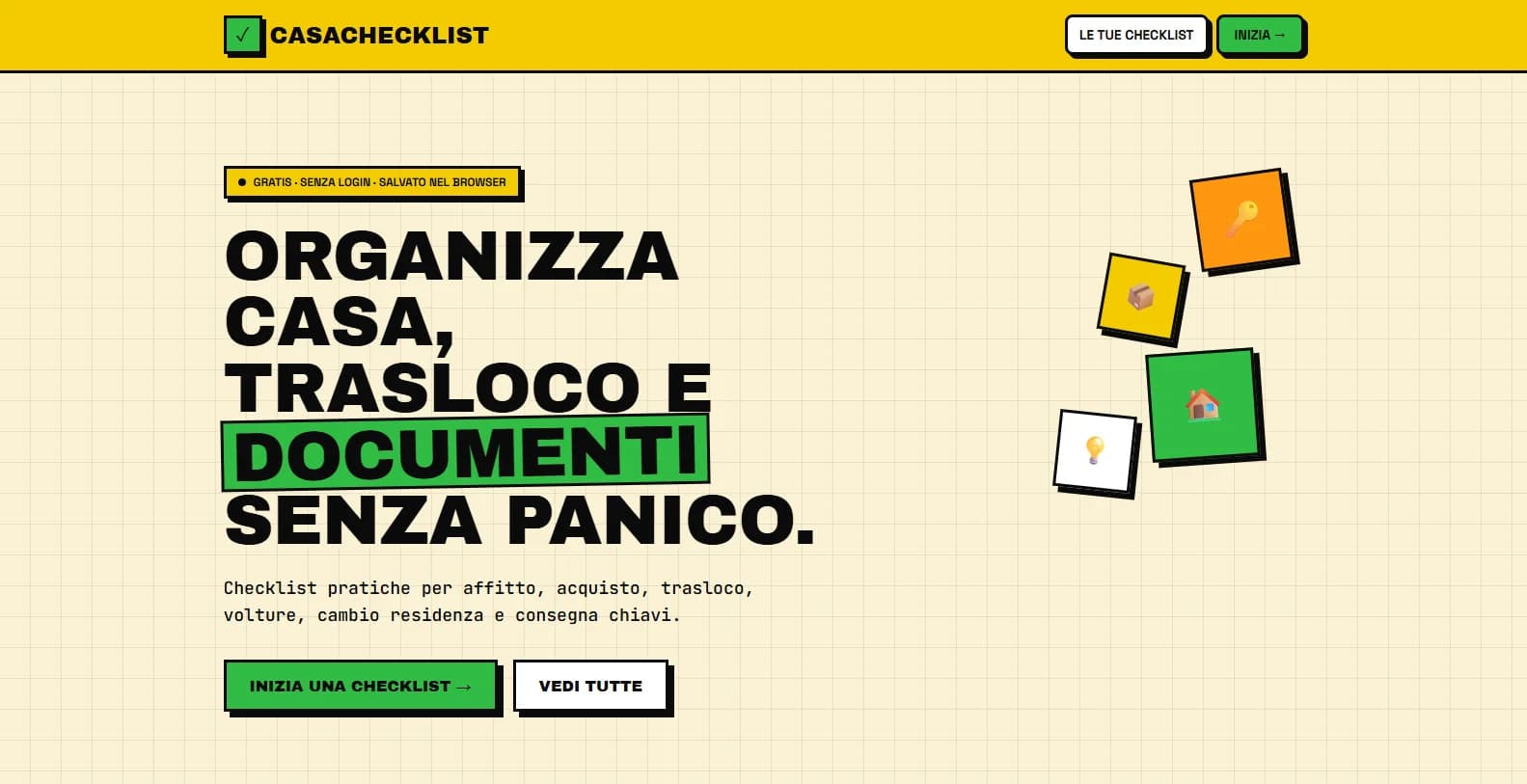 Casa Checklist