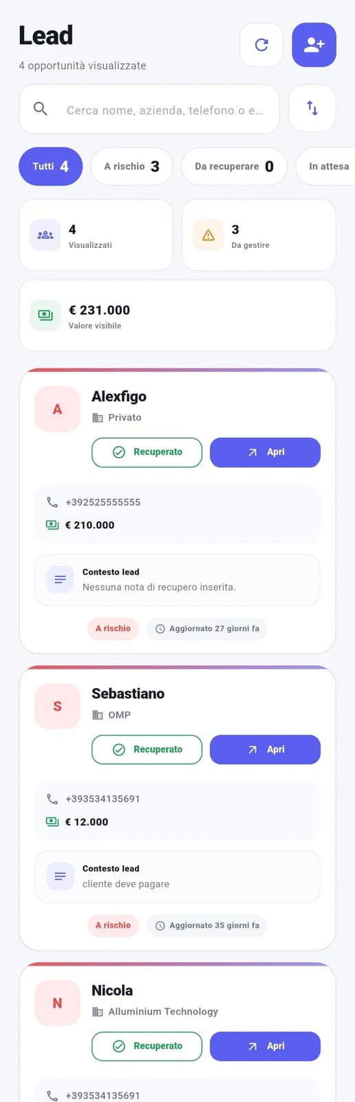 LeadRecover — immagine 3