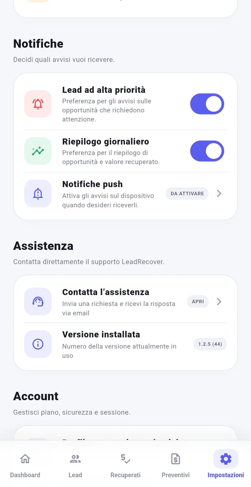 LeadRecover — immagine 8