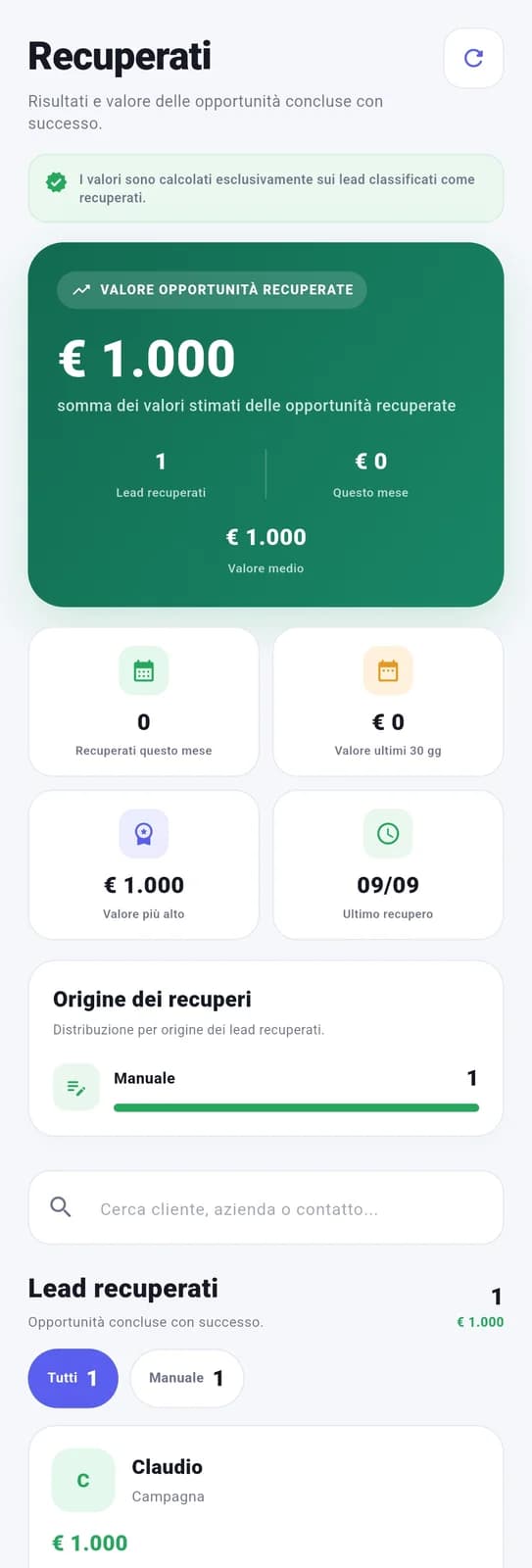 LeadRecover — immagine 4